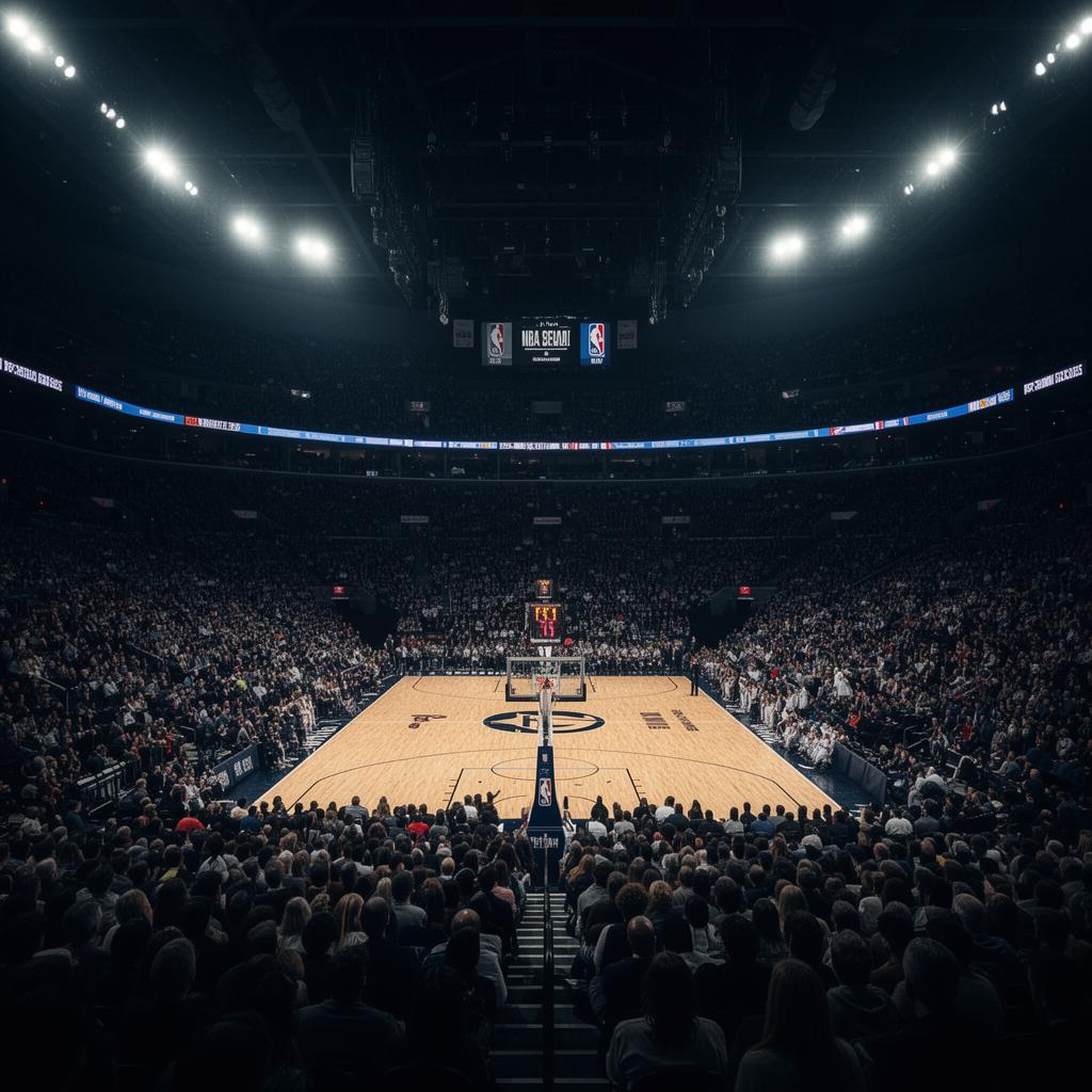 Basketball arena